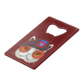 ハードコア第82空挺型子猫カート！ クレジットカード栓抜き (正面アングル)