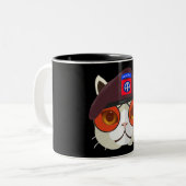 ハードコア第82空挺型子猫カート! ツートーンマグカップ (正面左)