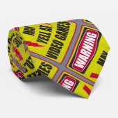 ハードコア警告ゲーマーの要素ネクタイ ネクタイ (ロール)