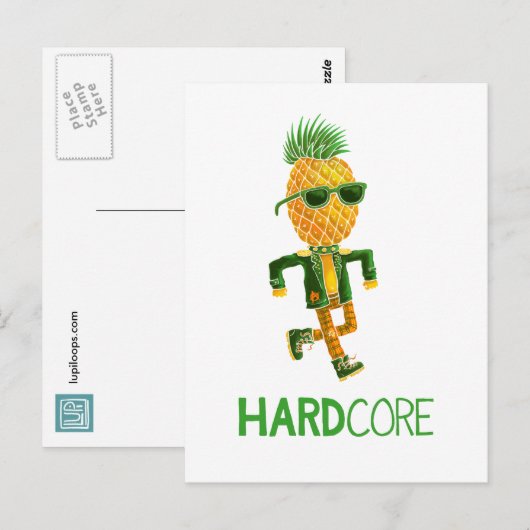 ハードコア ポストカード (正面/裏面)