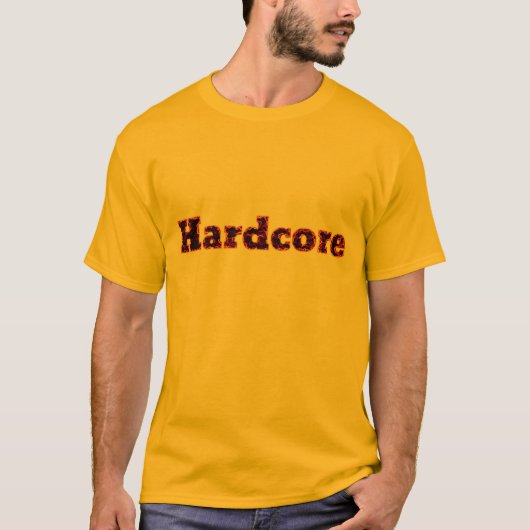 ハードコア、Tシャツ、売り出し! Tシャツ (正面)