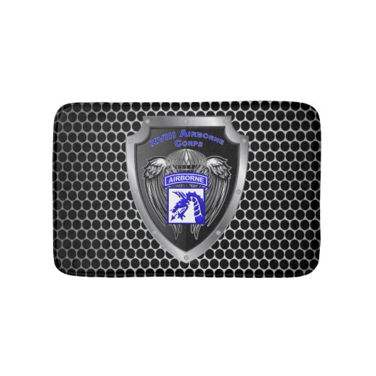 ハードコアXVIII空挺部隊 バスマット (正面)