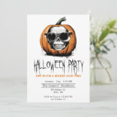 ハードジャックO'ランタングリニングスカルハロウィーン 招待状 (スタンド正面)