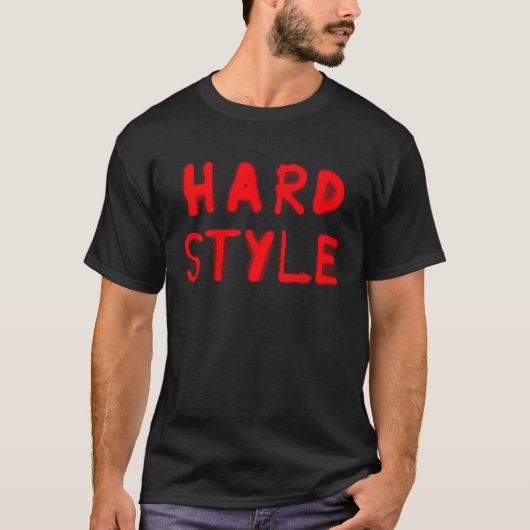 ハードスタイルPLUR EDMテクノハウスフェスティバル Tシャツ (正面)