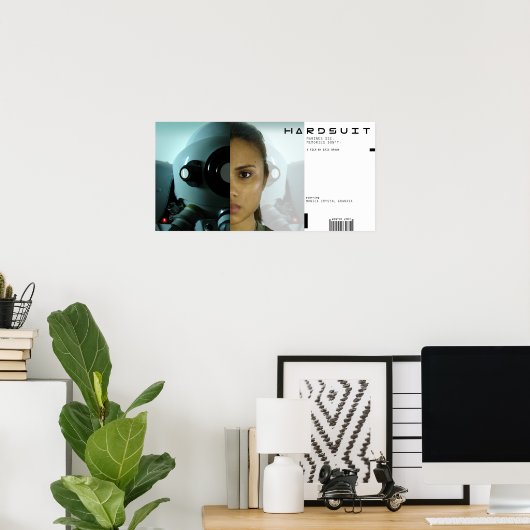 ハードスーツの映画ポスター ポスター (ホームオフィス)