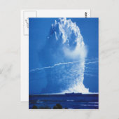 ハードタック傘水中核実験1958 ポストカード (正面/裏面)