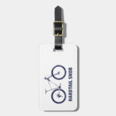 ハードテールスヌブ ラゲッジタグ (正面縦)