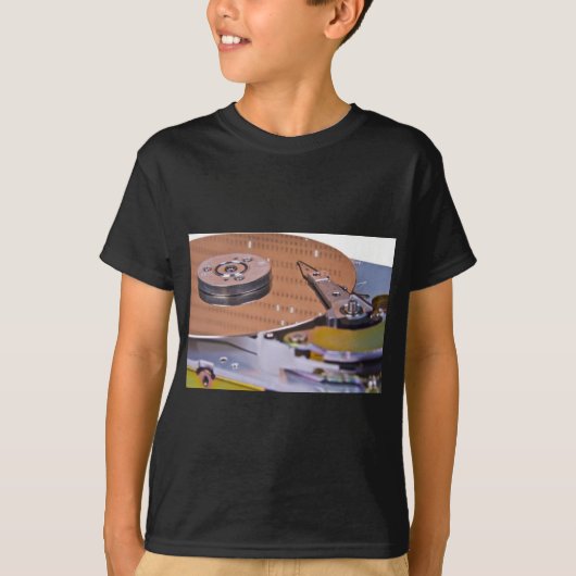 ハードディスク・ドライブのInternals Tシャツ (正面)