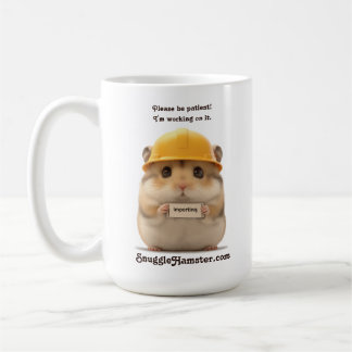 ハードハットハムスターのインポートSnuggleHamster.com コーヒーマグカップ
