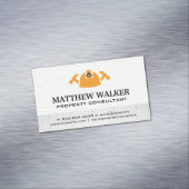 ハードハットハンマー |ホーム修理サービス マグネット名刺 (インサイチュ)