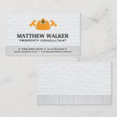 ハードハットハンマー |ホーム修理サービス 名刺 (正面/裏面)