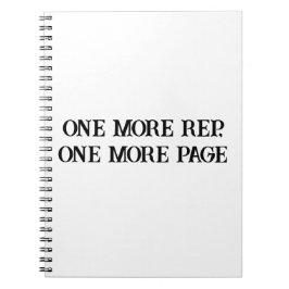 ハードプッシュ – やる気を起こさせるジム&グラインドノートブック ノートブック