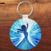 ハードプラスチックコースター キーホルダー (裏面)