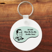 ハードラーの声 キーホルダー (正面)