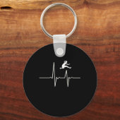 ハードラー心拍 キーホルダー (正面)