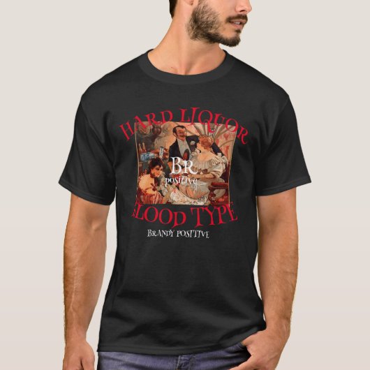 ハードリカー・ブードゥー・タイプ・ブー正 bourbon tシャツ (正面)