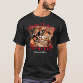 ハードリカー・血液型VOD陽性 ウォッカ 2041 Tシャツ