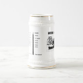 ハードルの起源のマグ ビールジョッキ (中央)