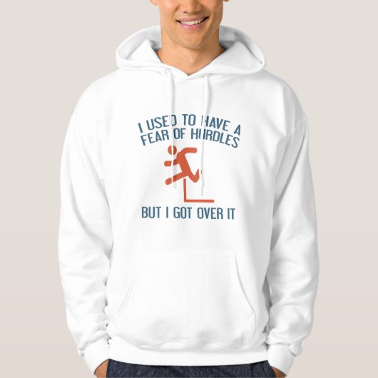 ハードルへの恐怖 パーカ (正面)