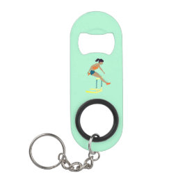 ハードル キーホルダー栓抜き