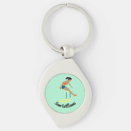 ハードル キーホルダー (正面)