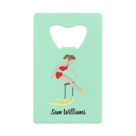 ハードル クレジットカード栓抜き (正面)