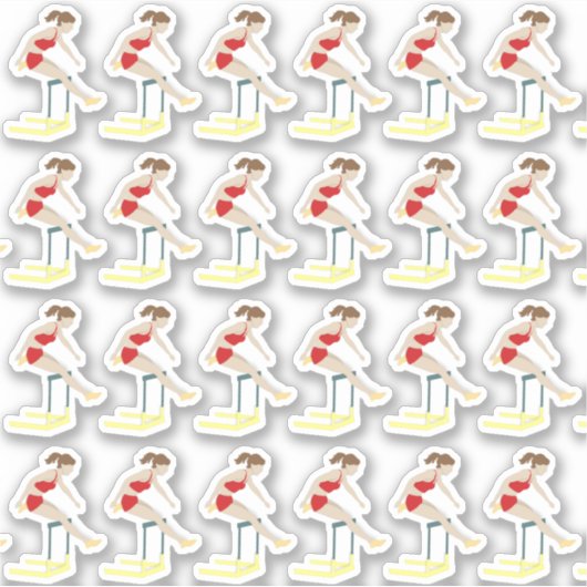 ハードル シール (正面)