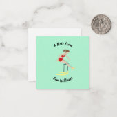 ハードル ノートカード (正面/裏面インサイチュ)