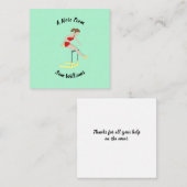 ハードル ノートカード (正面/裏面)