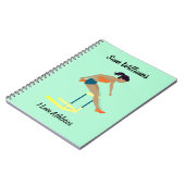 ハードル ノートブック (左側)