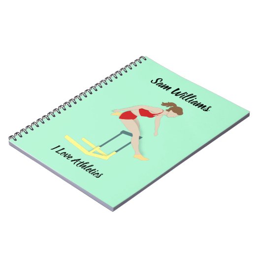 ハードル ノートブック (左側)