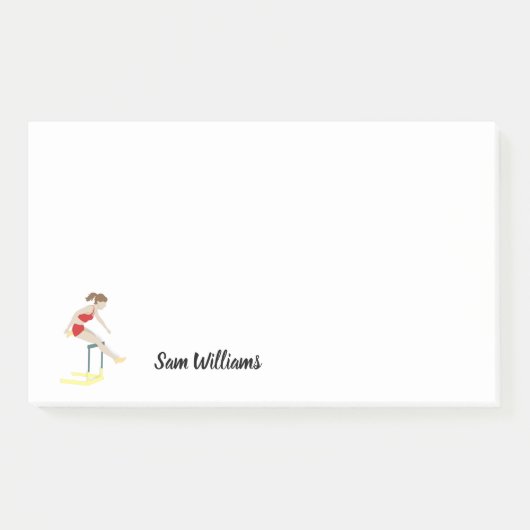 ハードル ポストイット (正面)