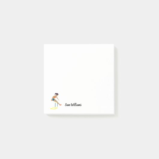 ハードル ポストイット (正面)