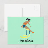 ハードル ポストカード (正面/裏面)