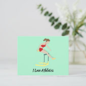 ハードル ポストカード (スタンド正面)