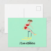 ハードル ポストカード (正面/裏面)