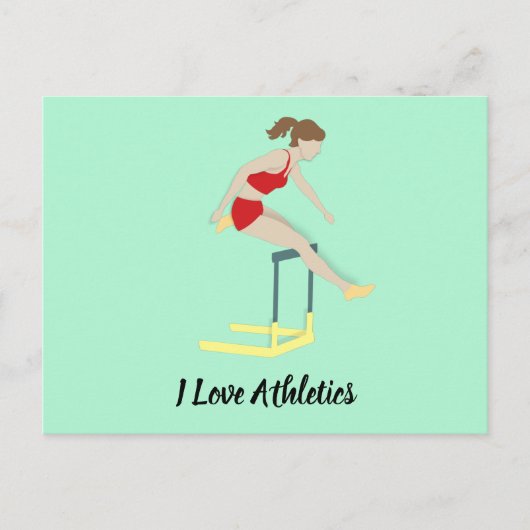 ハードル ポストカード (正面)