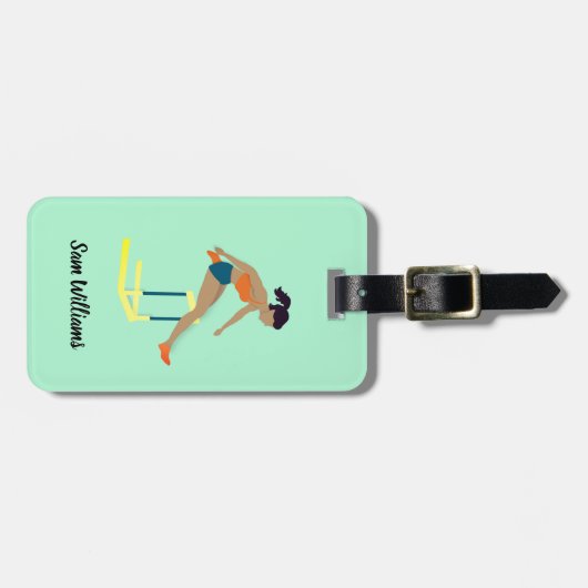 ハードル ラゲッジタグ (正面横)