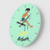 ハードル ラージ壁時計 (傾斜)