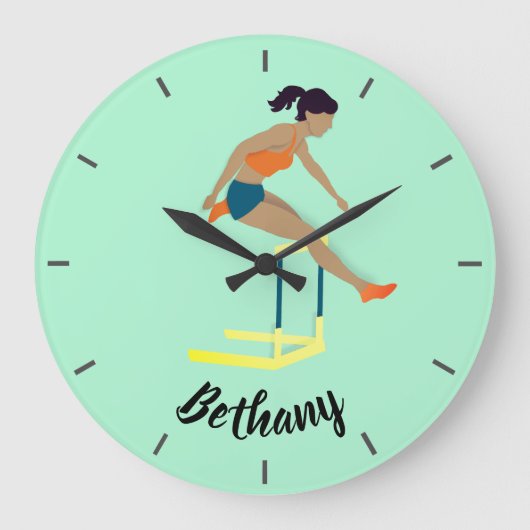 ハードル ラージ壁時計 (正面)