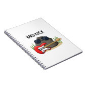 ハードロックおもしろ地質学ミュージックパン ノートブック (右側)