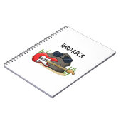 ハードロックおもしろ地質学ミュージックパン ノートブック (左側)