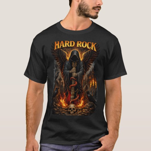 ハードロックTシャツ Tシャツ (正面)