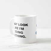 ハードワークのマグ コーヒーマグカップ (正面左)