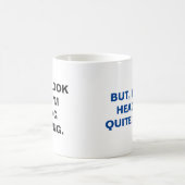 ハードワークのマグ コーヒーマグカップ (中央)