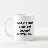 ハードワークのマグ コーヒーマグカップ (左)