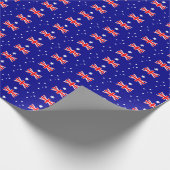 ハード島・マクドナルド諸島国旗 ラッピングペーパー (角)