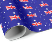 ハード島・マクドナルド諸島国旗 ラッピングペーパー (ロールコーナー)