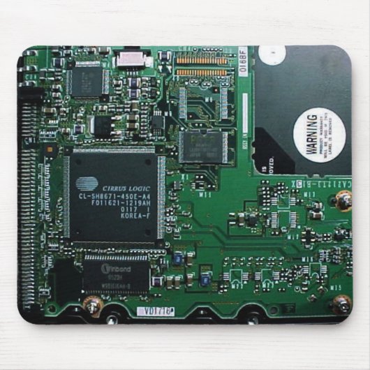 ハード・ドライブのマウスパッド マウスパッド (正面)