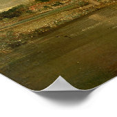 ハーナム橋とサリスベリー大聖堂 ポスター (角)